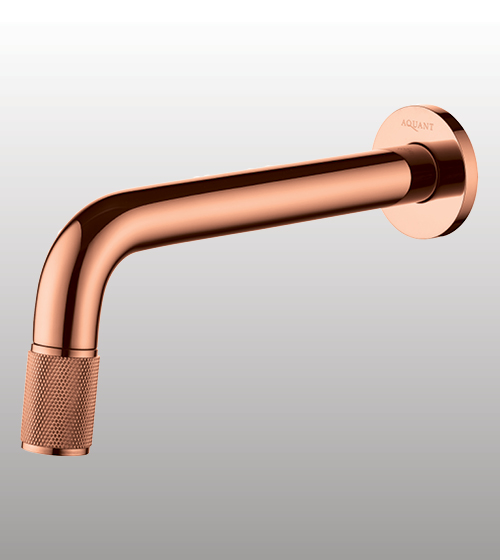 Brass Wall Basin Tap Mouth Operated  – Aquant India